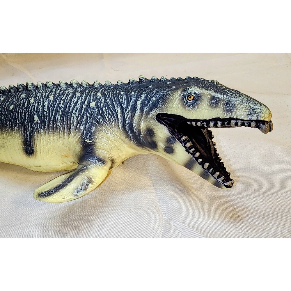 Cool Rubber 18" Jurassic Realistic Mosasaurus Dinosaur Dino Figure Kids Toy Gift